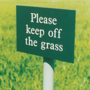 keep-off-the-grass